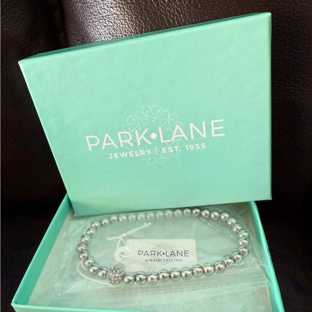 Brand new Park Lane Silver Beaded Mars Bracelet